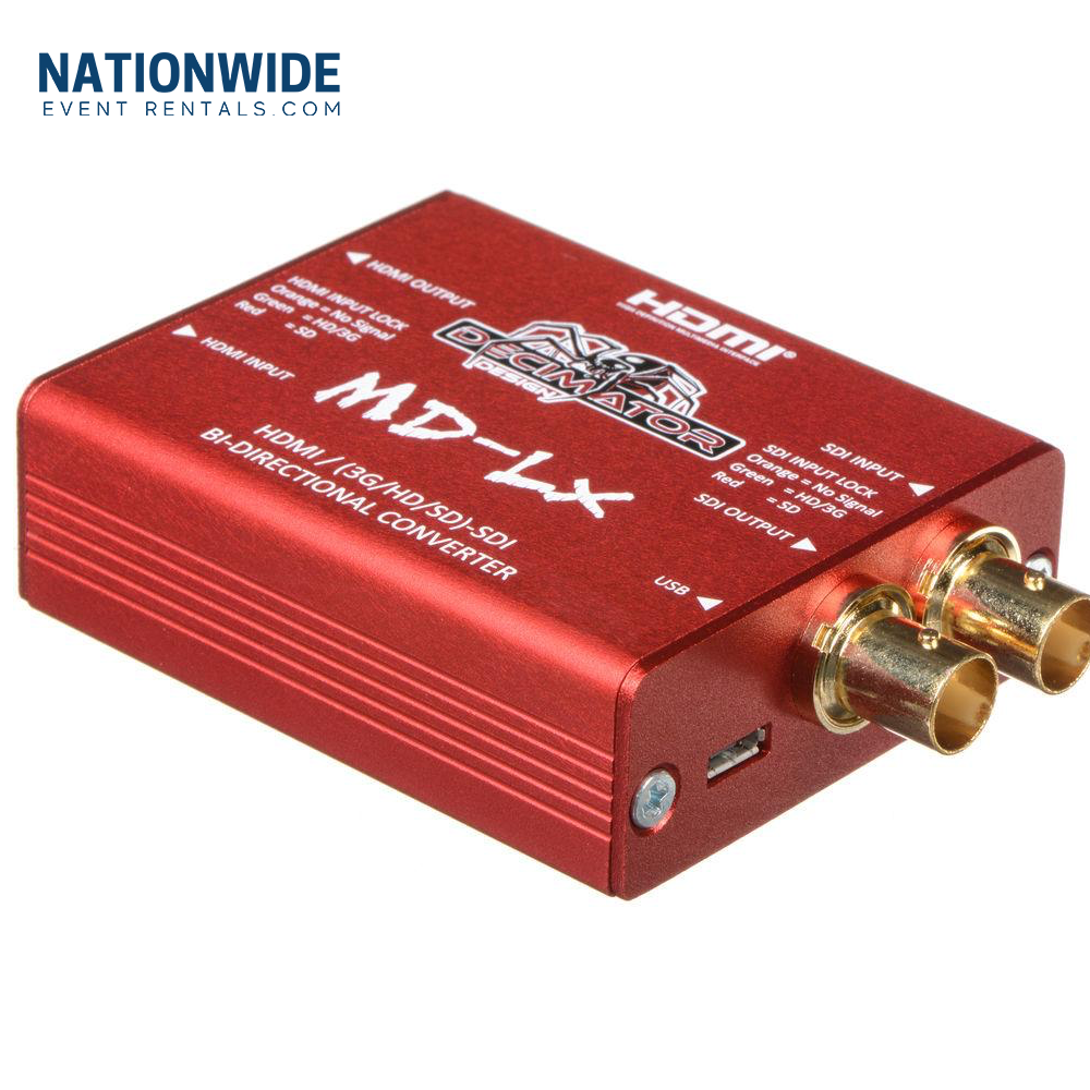Decimator MDLX HDMI/SDI Bidirectional Converter Rental