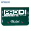 Radial ProDI 1-channel Passive Instrument Direct Box Rental Nationwide Event Rentals