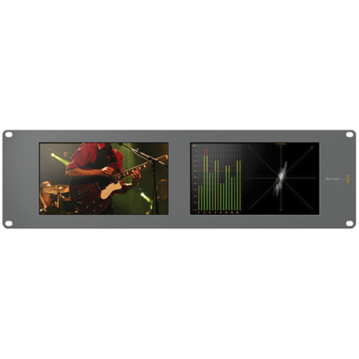 Blackmagic Design SmartScope Duo 4K Rack-Mounted Dual 6G-SDI Monitor Rental