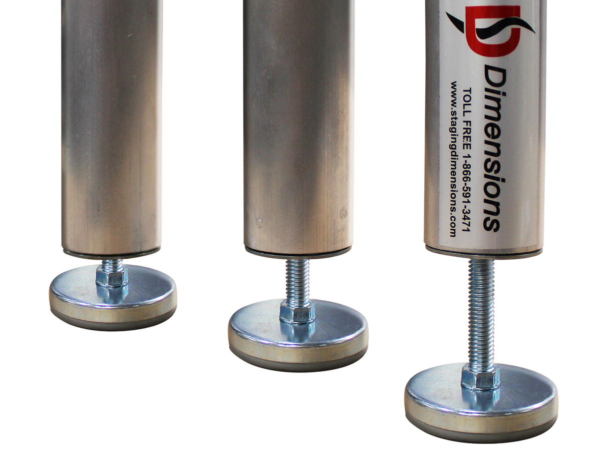 24" Fixed Height Stage Leg Rental