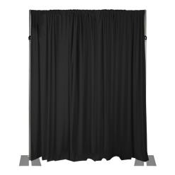 Pipe and Drape Backdrop Kit - Adjustable 9' to 16' High (10 ' Wide) Rental