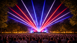 Outdoor Laser Light Show (Crowd Size Up To 5,000 People)
