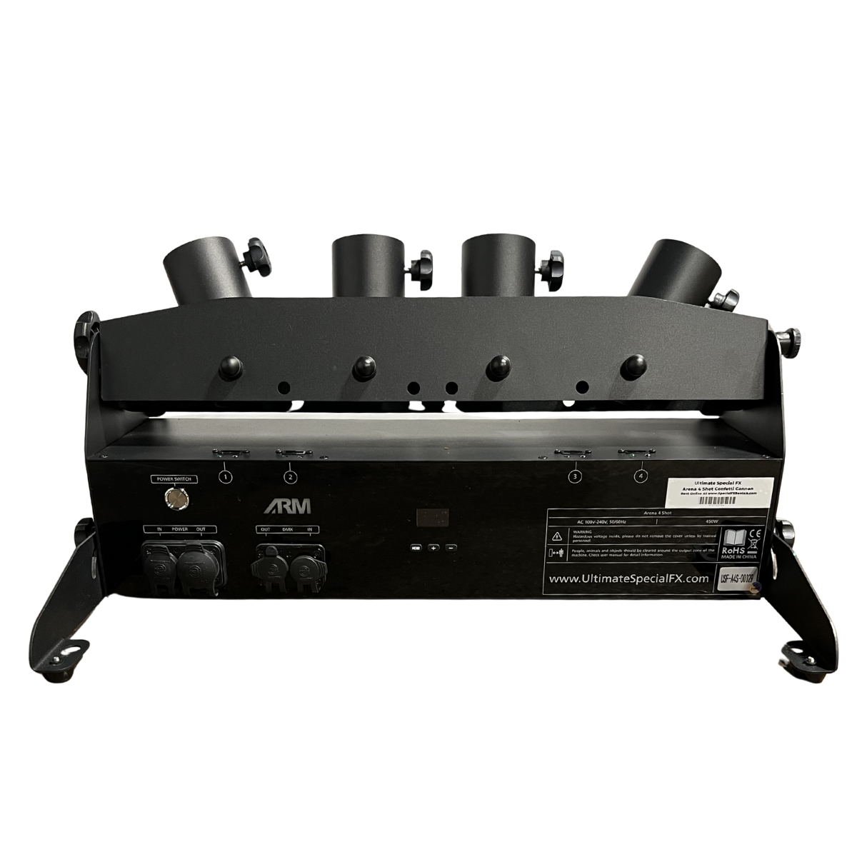 Ultimate Special FX Arena 4 Shot Confetti Cannon Rental - Image 2